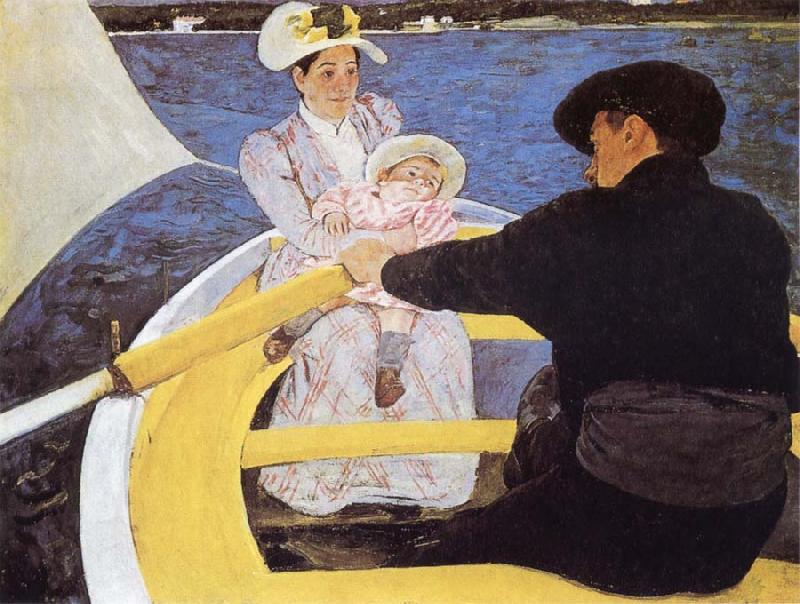 Mary Cassatt The Boating Patty oil painting picture